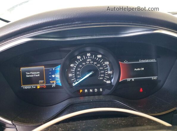 3FA6P0K99LR131729 2020 FORD FUSION Silver Vista del cuadro de instrumentos