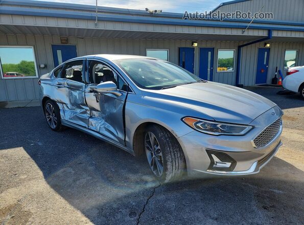 3FA6P0K99LR142942 2020 FORD FUSION Silver Delantero derecho