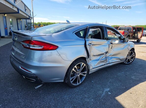 3FA6P0K99LR142942 2020 FORD FUSION Silver Trasero derecho