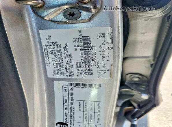 3FA6P0K9XGR211630 2016 FORD FUSION Silver Widok komory silnika