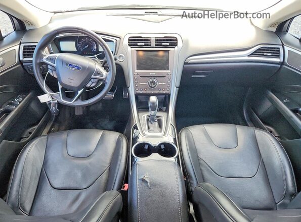 3FA6P0K9XGR211630 2016 FORD FUSION Silver Widok deski rozdzielczej