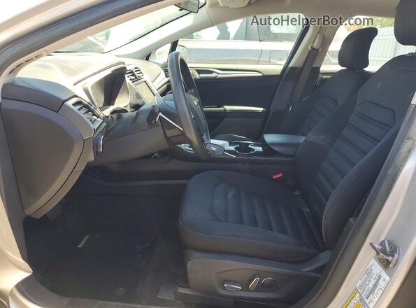3FA6P0LU0GR397245 2016 FORD FUSION Gray Front interior view