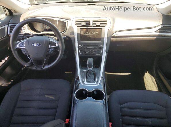 3FA6P0LU0GR397245 2016 FORD FUSION Gray Dashboard view