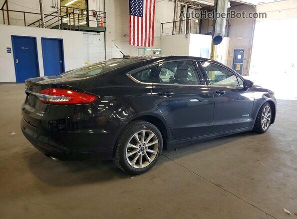 3FA6P0LU0HR287278 2017 FORD FUSION Black Հետևի աջ