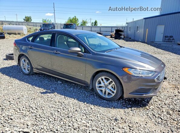 3FA6P0LU0JR127925 2018 FORD FUSION Charcoal 