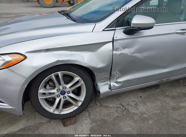 3FA6P0LU0JR173805 2018 FORD FUSION HYBRID Silver Դիմացի տեսք