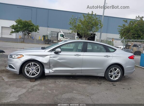 3FA6P0LU0JR173805 2018 FORD FUSION HYBRID Silver Սալոնի 360 աստիճան տեսք