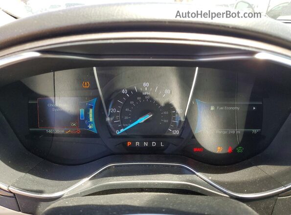 3FA6P0LU0JR173903 2018 FORD FUSION Red Սարքավորումների վահանակի տեսք