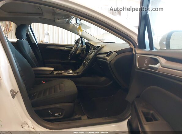 3FA6P0LU0JR247871 2018 FORD FUSION HYBRID White Widok wnętrza z przodu