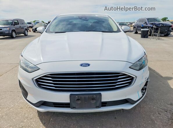 3FA6P0LU0KR208697 2019 FORD FUSION White Front view