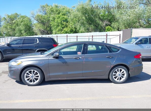 3FA6P0LU0LR154691 2020 FORD FUSION Gray 