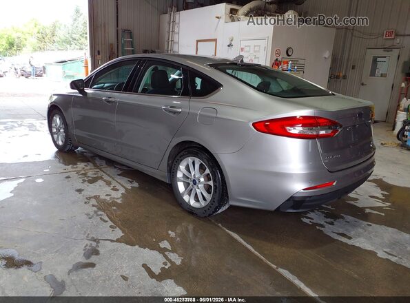3FA6P0LU0LR201427 2020 FORD FUSION Silver Trasero izquierdo