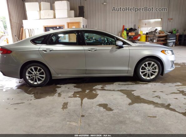 3FA6P0LU0LR201427 2020 FORD FUSION Silver Vista interior de 360 grados