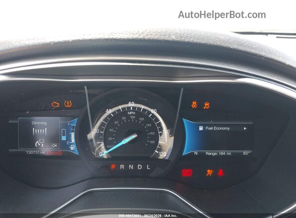 3FA6P0LU1HR286155 2017 FORD FUSION HYBRID Gray Vista de los asientos traseros