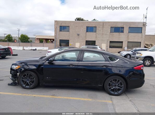 3FA6P0LU1JR137525 2018 FORD FUSION HYBRID Black 