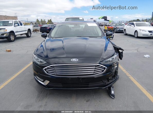 3FA6P0LU1JR137525 2018 FORD FUSION HYBRID Black 360 interior view