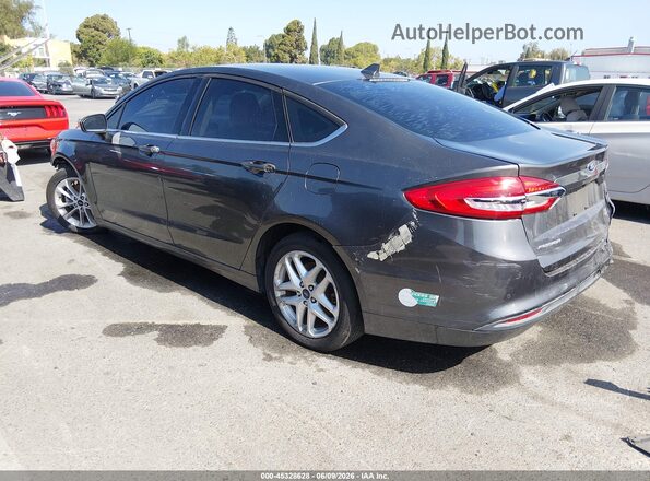 3FA6P0LU1LR112952 2020 FORD FUSION Gray Rear left