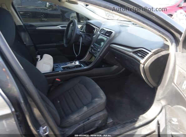 3FA6P0LU1LR112952 2020 FORD FUSION Gray Front interior view