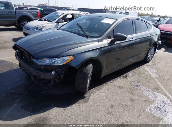 3FA6P0LU1LR112952 2020 FORD FUSION Gray Front left