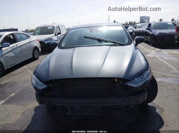 3FA6P0LU1LR112952 2020 FORD FUSION Gray Rear interior view
