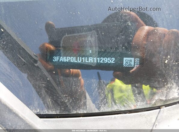 3FA6P0LU1LR112952 2020 FORD FUSION Gray Engine compartment view