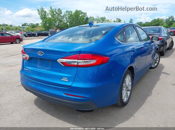 3FA6P0LU1LR223484 2020 FORD FUSION Синий Задняя правая четверть