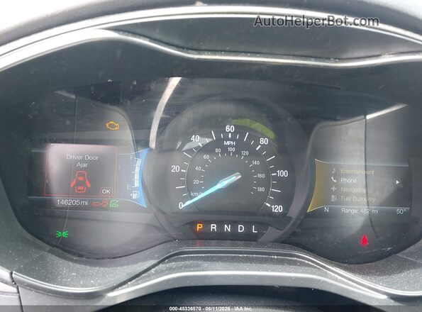 3FA6P0LU1LR223484 2020 FORD FUSION Синий Вид задних сидений