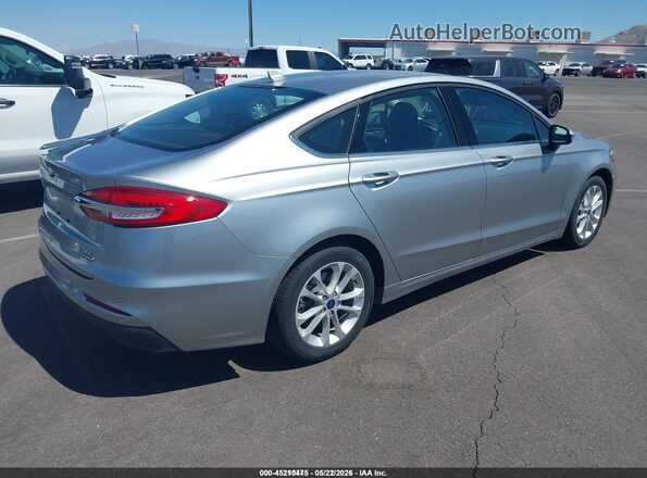 3FA6P0LU1LR225784 2020 FORD FUSION Silver 