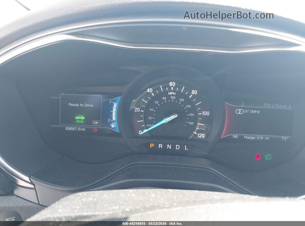 3FA6P0LU1LR225784 2020 FORD FUSION Silver 