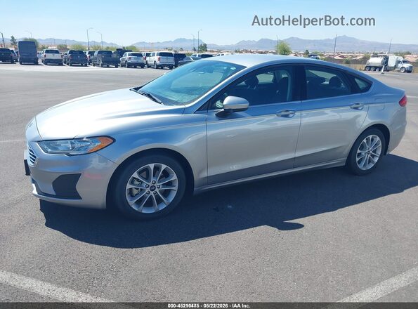 3FA6P0LU1LR225784 2020 FORD FUSION Silver 