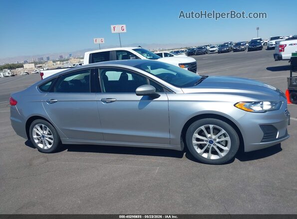 3FA6P0LU1LR225784 2020 FORD FUSION Silver 