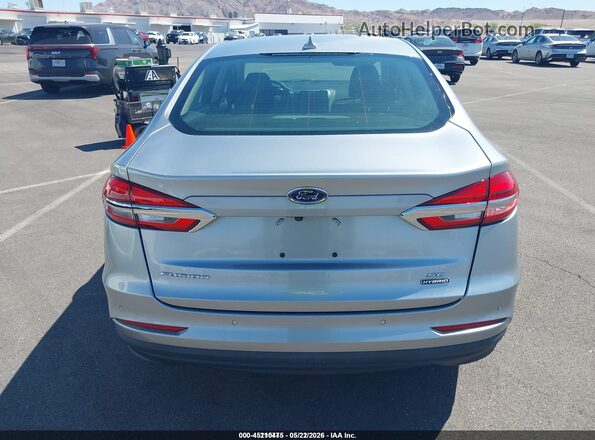 3FA6P0LU1LR225784 2020 FORD FUSION Silver 