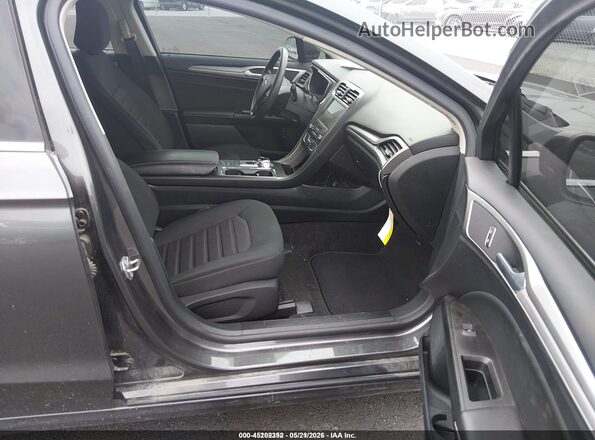 3FA6P0LU1LR264049 2020 FORD FUSION Gray წინა სალონის ხედი