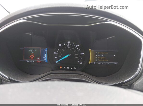 3FA6P0LU1LR264049 2020 FORD FUSION Gray უკანა სავარძლების ხედი