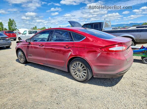 3FA6P0LU2GR145948 2016 FORD FUSION Red უკანა მარცხენა