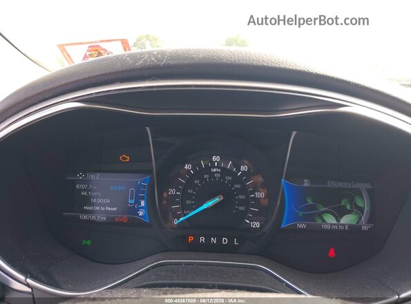 3FA6P0LU2GR363405 2016 FORD FUSION HYBRID Gray 