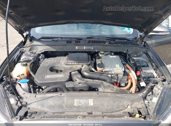 3FA6P0LU2GR363405 2016 FORD FUSION HYBRID Gray 