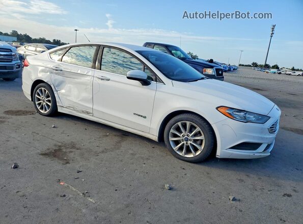 3FA6P0LU2HR223467 2017 FORD FUSION White 