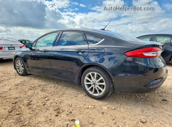 3FA6P0LU2HR246537 2017 FORD FUSION Black Rear left