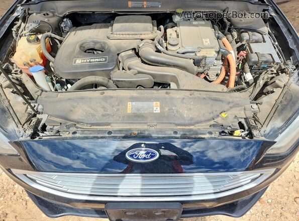 3FA6P0LU2HR246537 2017 FORD FUSION Black Rear interior view