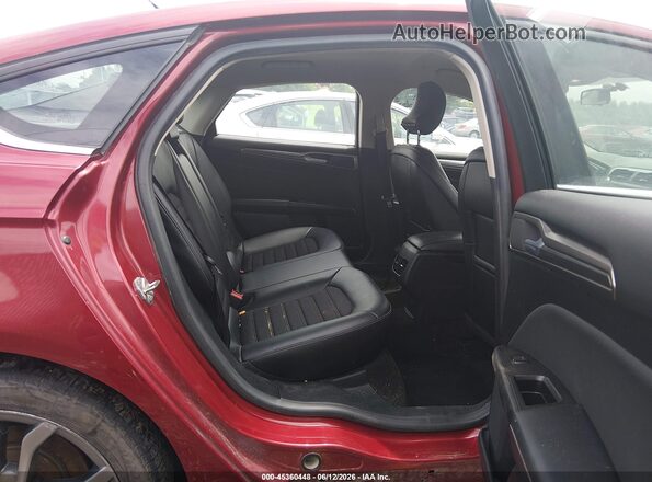 3FA6P0LU2HR374356 2017 FORD FUSION HYBRID Темно-бордовый Вид наклейки с VIN-кодом