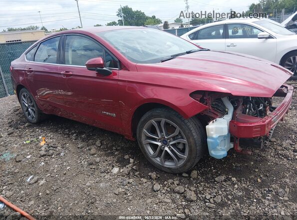 3FA6P0LU2HR374356 2017 FORD FUSION HYBRID Темно-бордовый Панорамный вид салона 360°