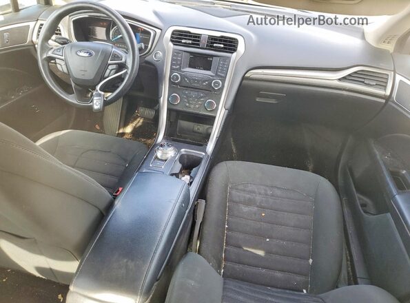3FA6P0LU2HR381209 2017 FORD FUSION Белый Вид панели приборов