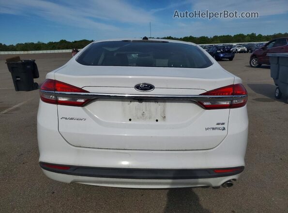 3FA6P0LU2HR381209 2017 FORD FUSION Белый Вид сзади