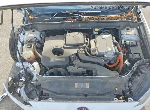 3FA6P0LU2HR381209 2017 FORD FUSION Белый Вид задней части салона