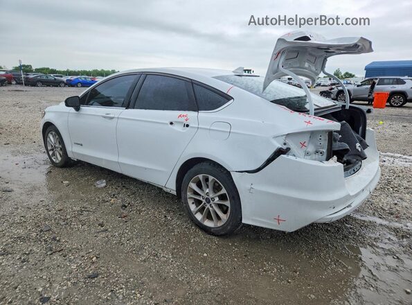 3FA6P0LU2KR167781 2019 FORD FUSION White Հետևի ձախ