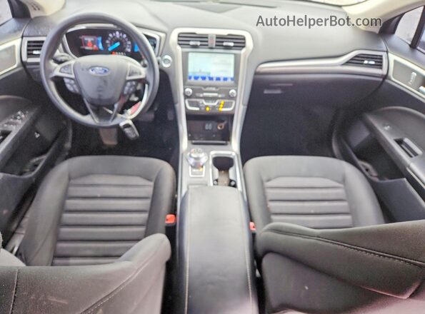 3FA6P0LU2KR167781 2019 FORD FUSION White Առջևի վահանակի տեսք