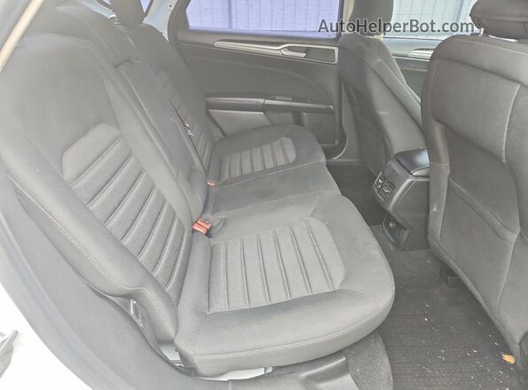 3FA6P0LU2KR167781 2019 FORD FUSION White Հետևի նստատեղերի տեսք