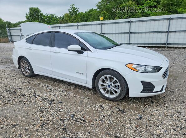 3FA6P0LU2KR167781 2019 FORD FUSION White Առջևի աջ