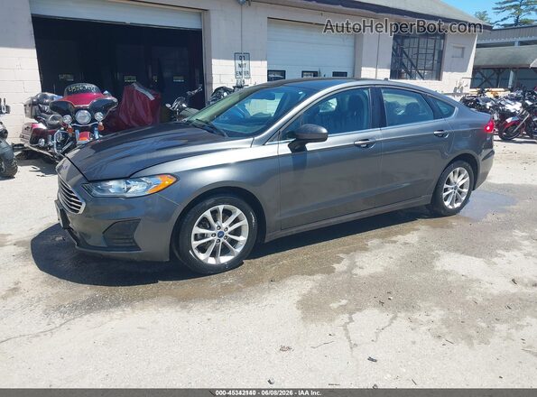 3FA6P0LU2LR119229 2020 FORD FUSION Gray Front left